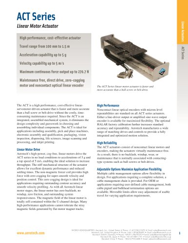 ACT140DL Linear Actuator