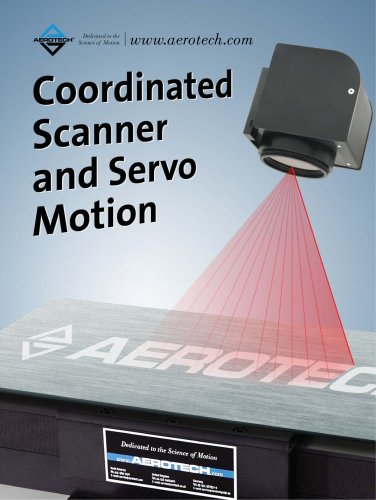 Coordinated Scanner and Servo Motion