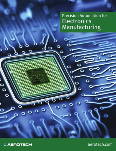 Precision Automation for Electronics Manufacturing