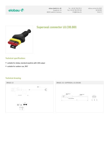 Superseal connector L0.C00.B01