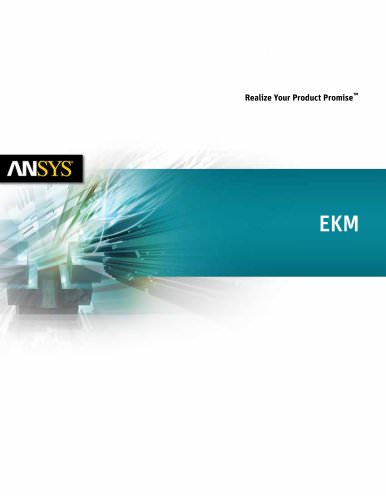 ANSYS Engineering Knowledge Manager (EKM)