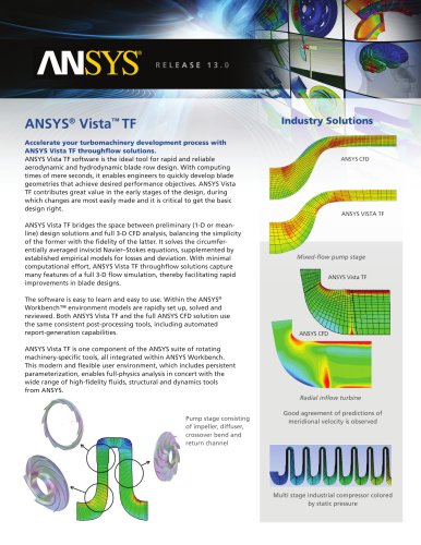 ANSYS Vista TF