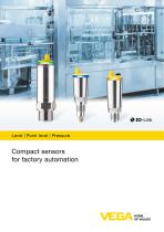 Compact sensors for factory automation