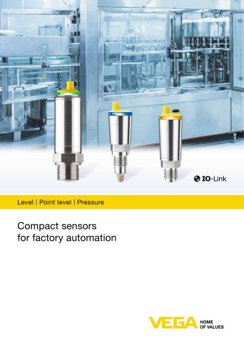 Compact sensors for factory automation
