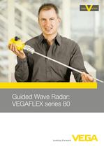 Guided Wave Radar: VEGAFLEX series 80