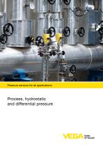 Pressure sensors for all measuring tasks