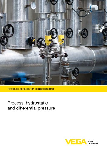 Pressure sensors for all measuring tasks