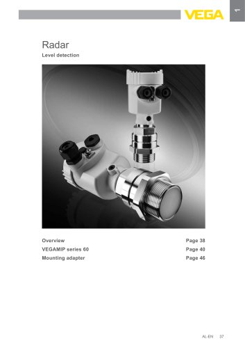 Product catalogue: Radar VEGAMIP (Switching)