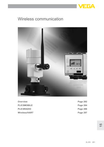 Product catalogue: Wireless communication PLICSMOBILE, PLICSRADIO  (Signal conditioning)