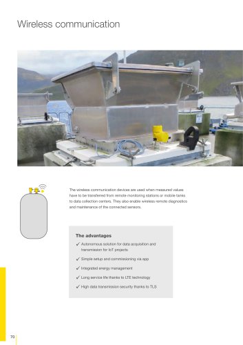 Product catalogue: Wireless communication PLICSMOBILE (Signal conditioning)