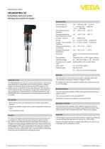 Specification sheet VEGASWING 53