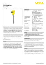 Specification sheet VEGASWING 63