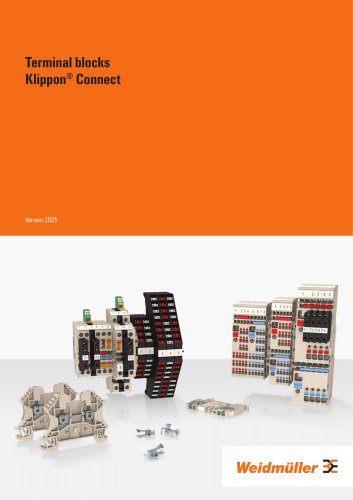 Terminal blocks – Klippon® Connect