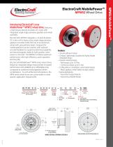 lectroCraft MobilePower™ MPW52 Wheel Drive