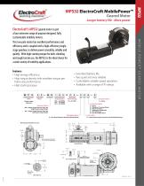 MPS32 : ElectroCraft MobilePower™ Geared Motor
