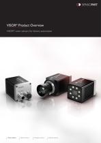 VISOR® Product Overview VISOR® vision sensors for factory automation