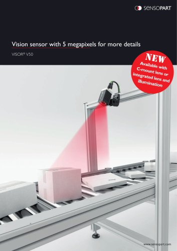 VISOR® V50 - Vision sensor with 5 megapixels for more details