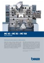 Flyer Cam-controlled multi-slide machines Multicenter MC