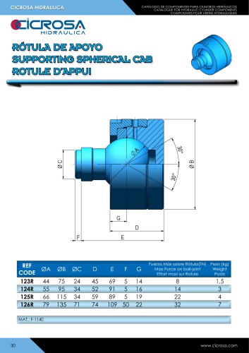 SUPPORTING SPHERICAL CAB