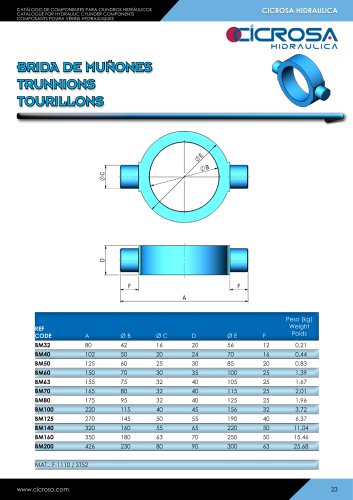 TRUNNIONS
