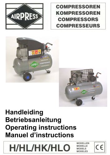 Airpress Compressoren (Groene serie)