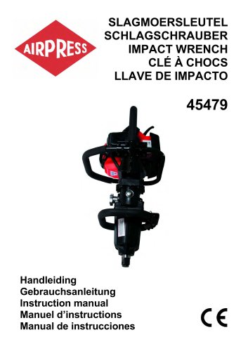 Airpress Slagmoersleutel met benzinemotor (45479)