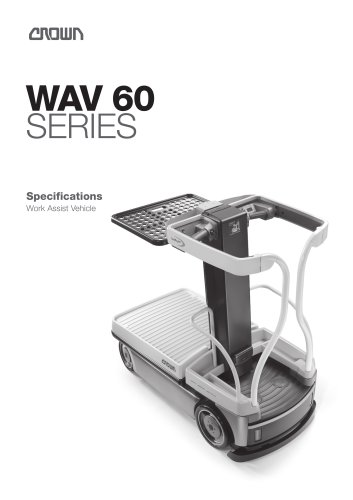 Order Picker WAV 60 Series Spec Sheet