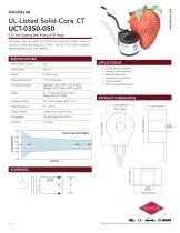 UCT-0350-050 UL-Listed Current Transformer