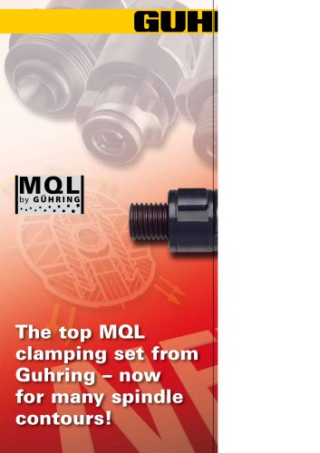 GÜHROClamp - the top MQL clamping set from Guhring