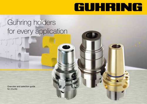 Guhring Tool holders