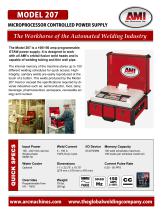 Model 207 - Microprocessor Controlled Power Supply - The Workhorse of the Automated Welding Industry