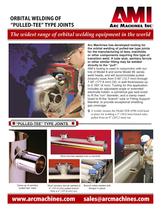 Orbital Welding of "Pulled-Tee" Type Joints
