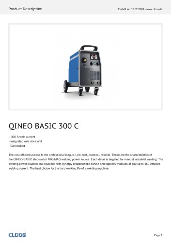 QINEO BASIC 300 C 2020