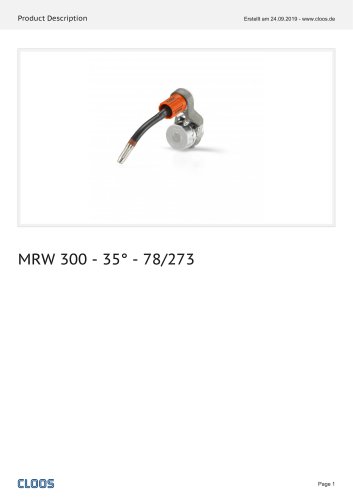 Torch bracket for MRW 10° AS21