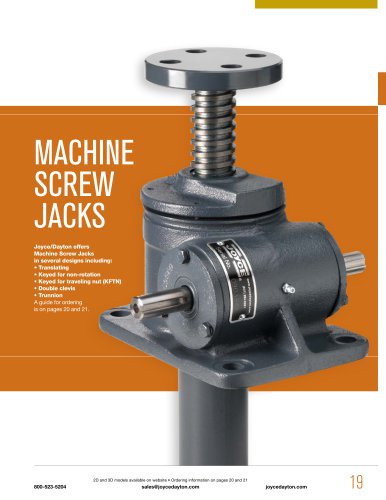 Machine Screw JACKS