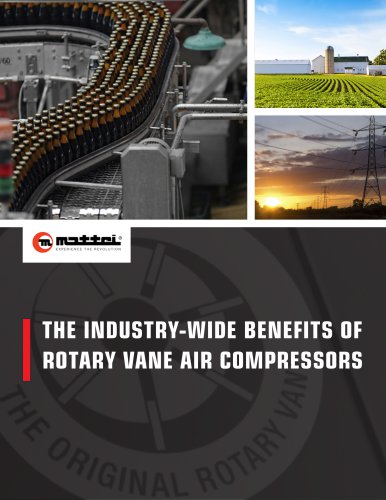 THE INDUSTRY-WIDE BENEFITS OF ROTARY VANE AIR COMPRESSORS