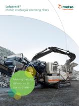 Lokotrack® Mobile Crushing & Screening Plants Brochure