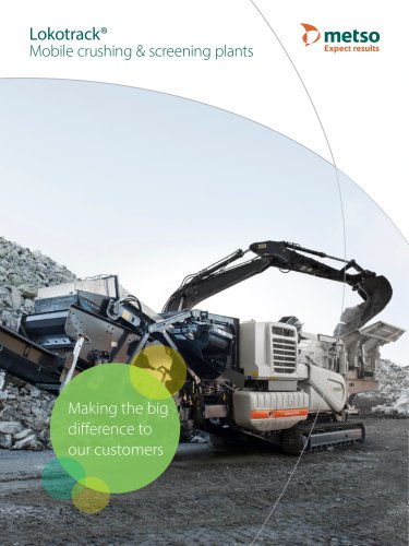 Lokotrack® Mobile Crushing & Screening Plants Brochure