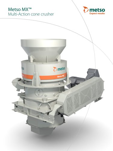 Metso MX™ Multi-Action Cone Crusher Brochure