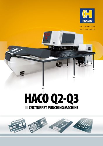 HACO Q2-Q3 CNC TURRET PUNCHING MACHINE