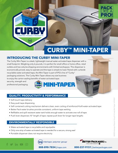 Curby® Mini-Taper