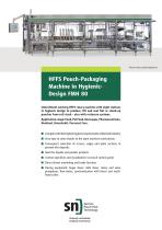 FMH 80 - HFFS Pouch-Packaging Machine in HygienicDesign