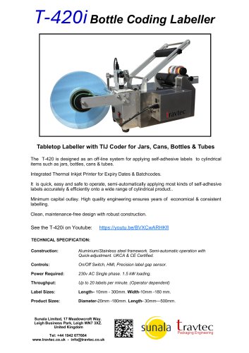 T-420 Coding Labeller