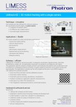 LIMtrack6D - 3D Motion analysis with one camera