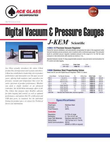 Digital Vacuum & Pressure Gauges