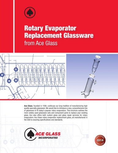 Rotary Evaporator Replacement Glassware