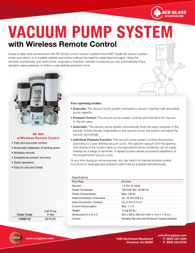 Vacuum Pumps - KNF