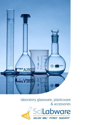 laboratory glassware, plasticware & accessories