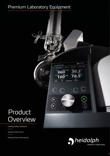 Product Overview premium laboratory equipement