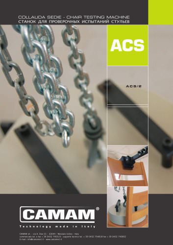 CHAIR TESTING MACHINE - ACS